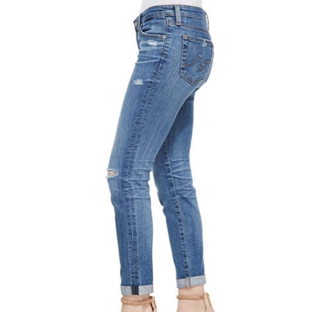 Adriano Goldschmied AG The Stilt Roll Up Cigarette Roll Up Ankle Jeans Size 29 - Picture 9 of 16